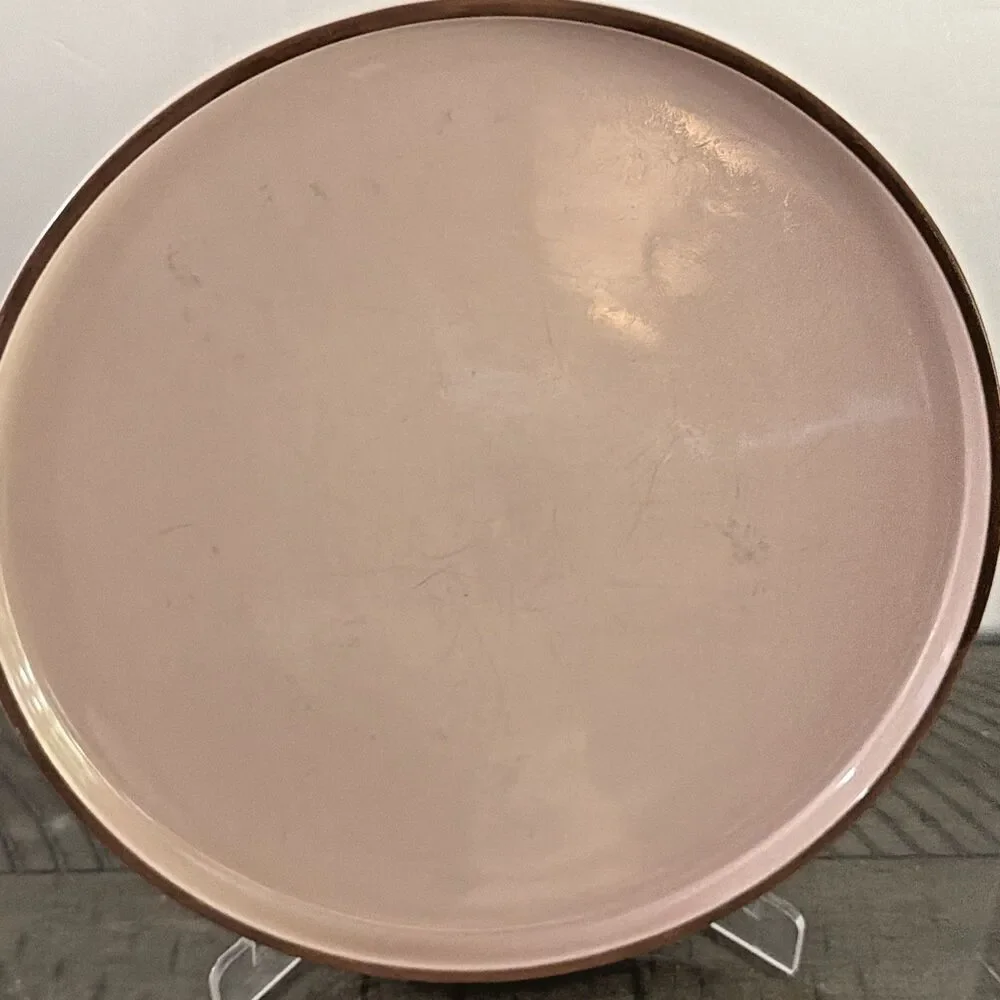 Our Place Dinner Plates Set 10.5” Handcrafted Ceramic pink 'spice'